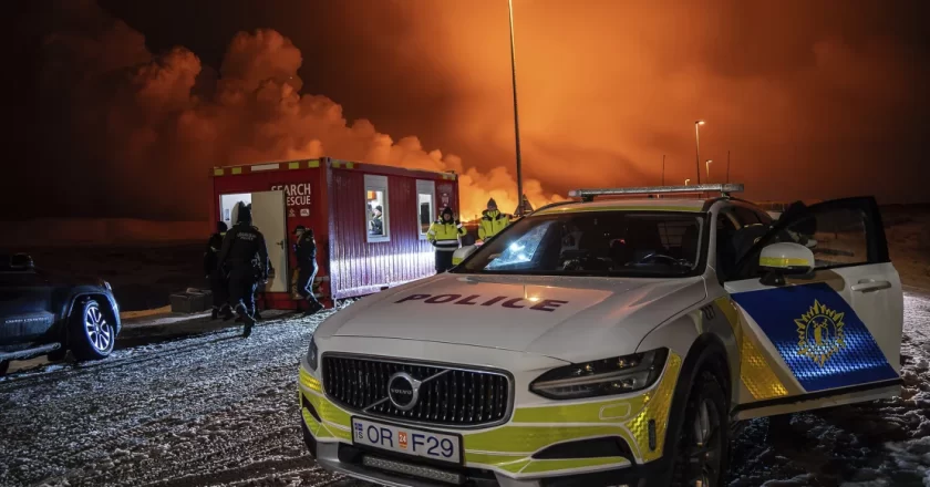Vulkán tört ki az izlandi Reykjanes-félszigeten hetekkel a város evakuálása után